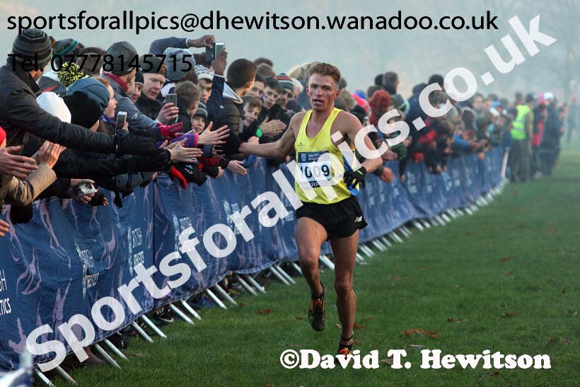 Senior and under-23 men, European Cross Country Trials, Sefton Park, Liverpool. Photo: David T. Hewitson/Sports for All Pics
